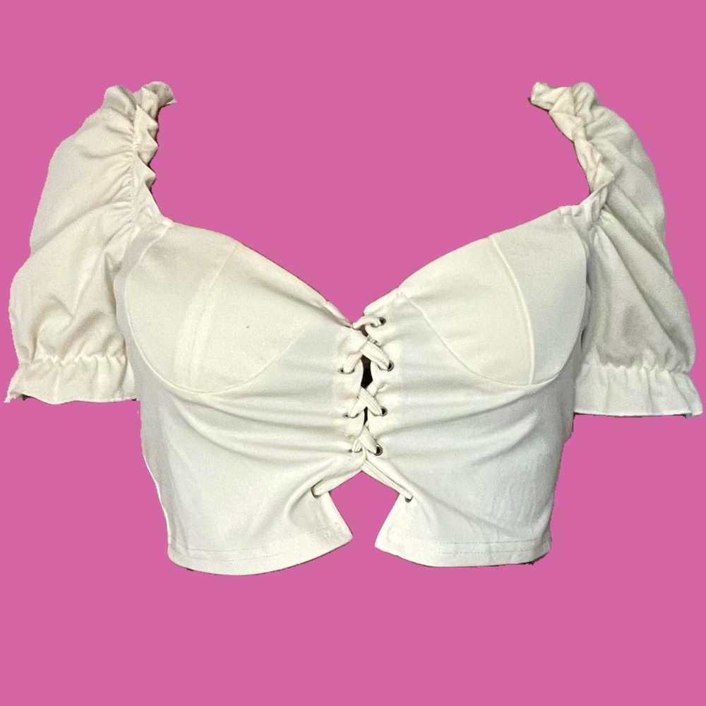 Sweetheart Lace Front Top
